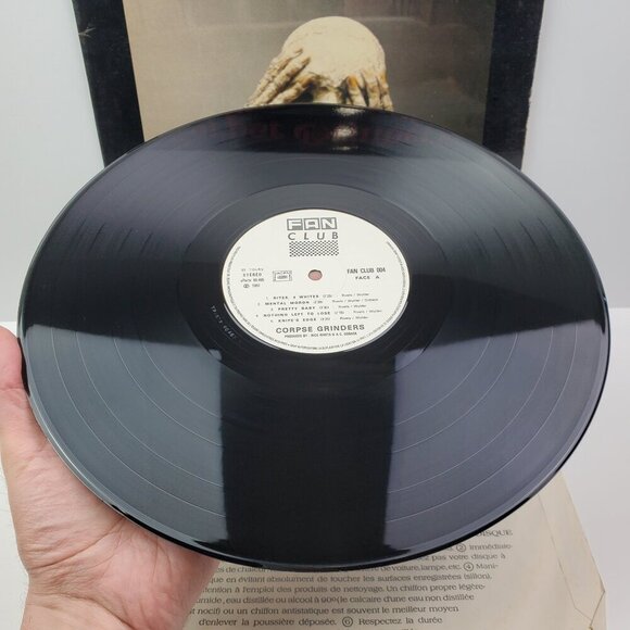 Corpse Grinders Legend Vinyl Record 1983 Glam Punk France Jacket Age LP VG - Picture 3 of 11